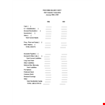 Proforma Balance Sheet Template example document template