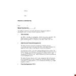 Franchise Agreement for Franchise and Master Franchisee - Get Started Today example document template