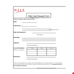 Printable Petty Cash Log - Keep Track of Your Petty Cash Easily example document template