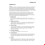 Professional Training Manual Template for Effective Courses example document template