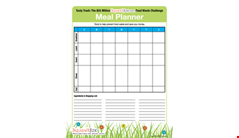 Create an Efficient Meal Planning Calendar for Easy Meal Preparation