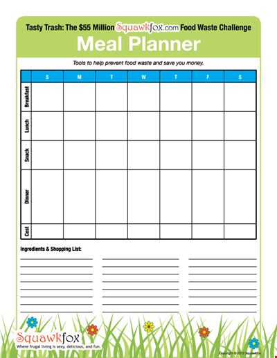 Create an Efficient Meal Planning Calendar for Easy Meal Preparation