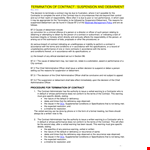 Employee Contract Termination Letter Template example document template 