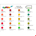 Color Mixing Chart Template - Free Printable Guide for Perfect Color Blending example document template