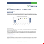 Waterfall Excel example document template