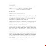 Create a Secure Cohabitation Agreement | Protect Property & Parties example document template 