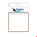 Fax Cover Sheet Template - Free Printable PDFs and Word Documents example document template