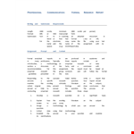 Formal Research Report example document template 