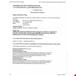 Food Poisoning Complaint Letter example document template 