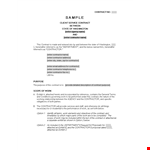 Affordable Contract Templates for Your Business example document template