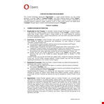 Distribution Agreement Template | Create an Effective Agreement with a Trusted Provider example document template