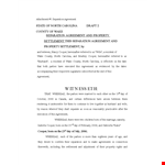 Separation Agreement Template - Create a Customized Agreement | Resolves example document template