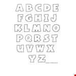 Printable Alphabet Bubble Letters | Free Templates & Designs example document template