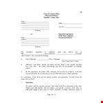 Divorce Agreement: Child Support, Insurance, and Agreements example document template 