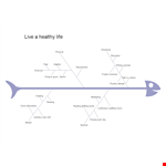 Fishbone Diagram Template - Create Healthy Analysis example document template