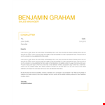 Experience Resume Cover Letter Us Letter example document template