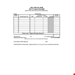 Efficiently Track Petty Cash Expenses with Our User-Friendly Log example document template