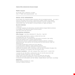 Medical Office Administrator Resume Sample example document template 