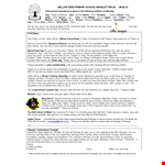 Preschool Newsletter Template - School Updates for Children | Download Now example document template