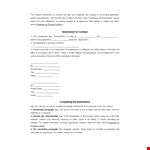 Effective Contract Amendments | Modify Your Agreements example document template