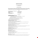 Commercial Property Manager Resume example document template 