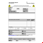 Download Incident Report Template for Building Incidents example document template