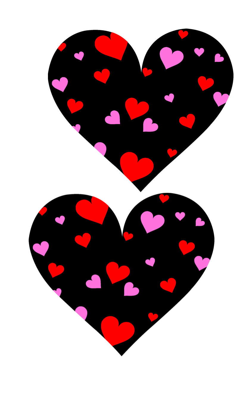 Heart Shape Template for Crafts and DIY Projects | Free Printable Heart ...