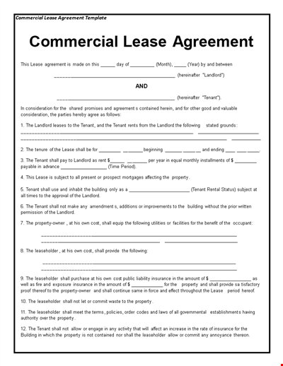 Joint Venture Agreement Template - Create a Profitable Partnership with ...