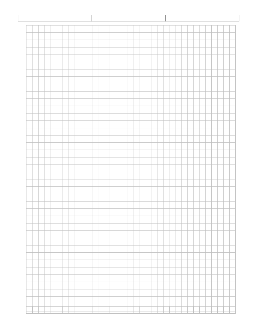 Large Inch Graph Paper