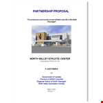 Formal Partnership example document template 