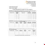 Get Your Income Verification Letter for Family-Related Purposes | Verify Your Income example document template