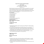 Sample Medical Administrative Assistant Resume | Health, Management, Patient Administrative example document template 