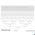 Create a Beautiful Family Tree with Our Generational Landscape Template example document template