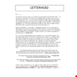 Sales Letter Template - Create Persuasive Letters | Harrifest Concert with George Harrison & Beatles example document template