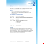 Customer Visit Agenda Template - Streamline Your Meeting with a Comprehensive Agenda example document template