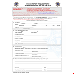 Create Professional Police Reports Easily with Our Police Report Template - Try It Now example document template