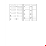 Ten Frame Template for Math Activities | Free Download example document template