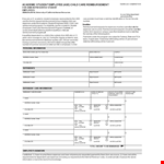 Easy State Reimbursement Form for This Quarter - Get Your Money Back! example document template