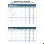 Monthly Planning System Template example document template