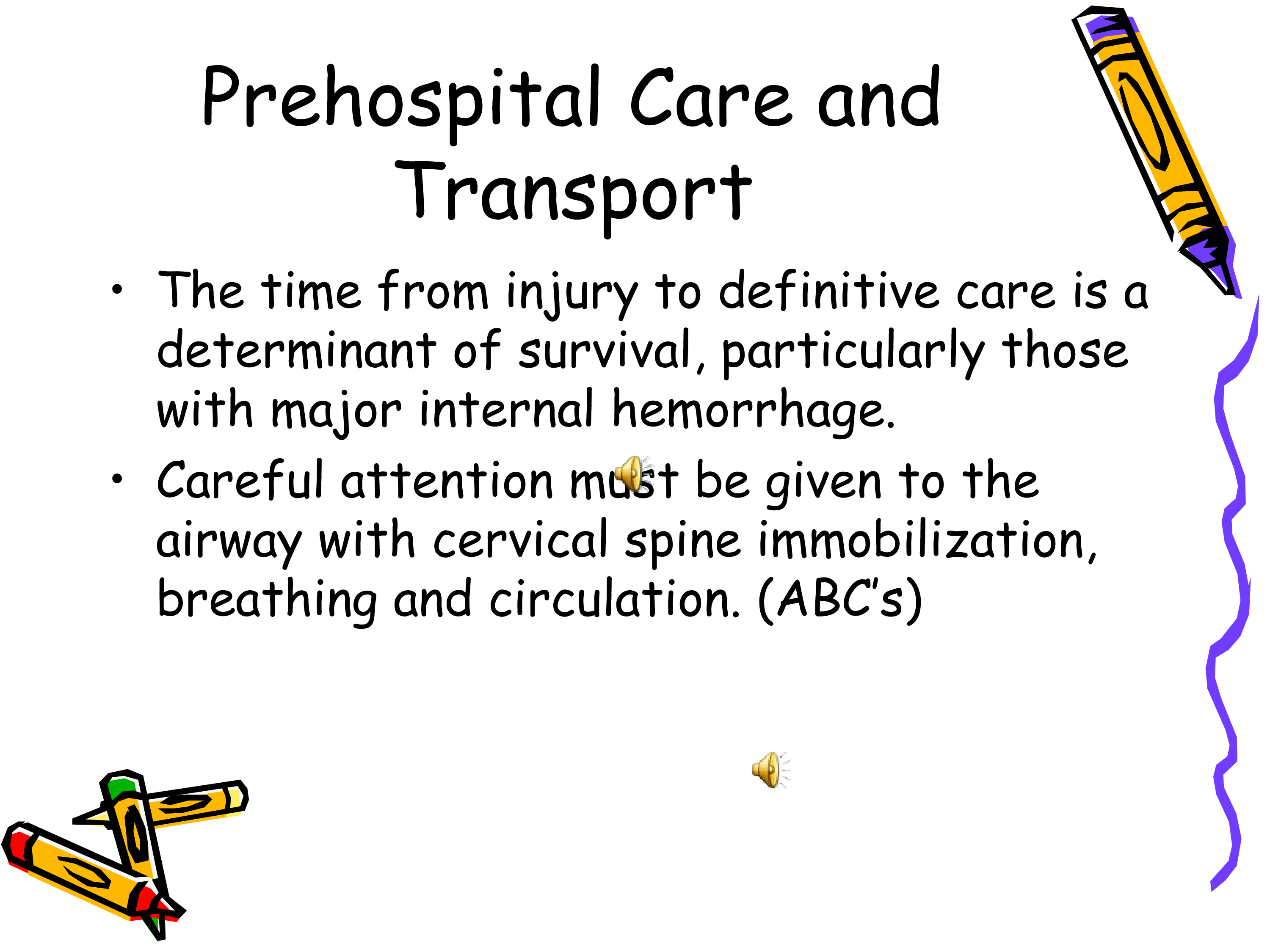 emergency nursing example