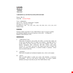 Inclement Weather Policy for HR Department example document template 