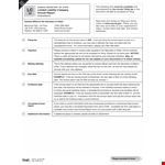 Simple Annual Report - Essential Information for Your Business example document template