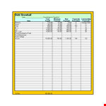 Track Payments and Total Debt with our Debt Snowball Spreadsheet example document template 