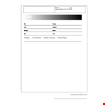 Fax Cover Sheet Example example document template 