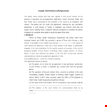 Joint Venture Agreement Template - Create a Solid Contract for a Successful Joint Venture example document template