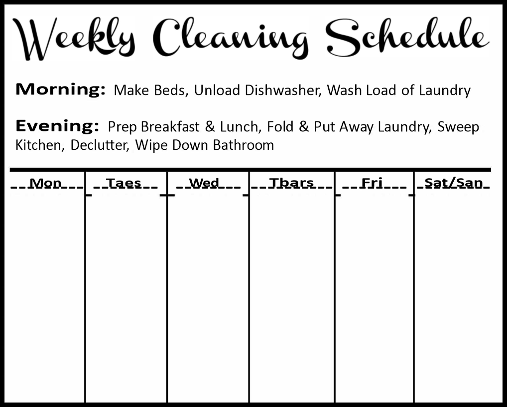 The Ultimate House Cleaning Checklist - Simplify Your Cleaning Routine