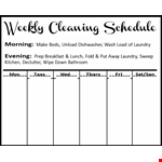 The Ultimate House Cleaning Checklist - Simplify Your Cleaning Routine example document template