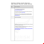Daily Holiday example document template