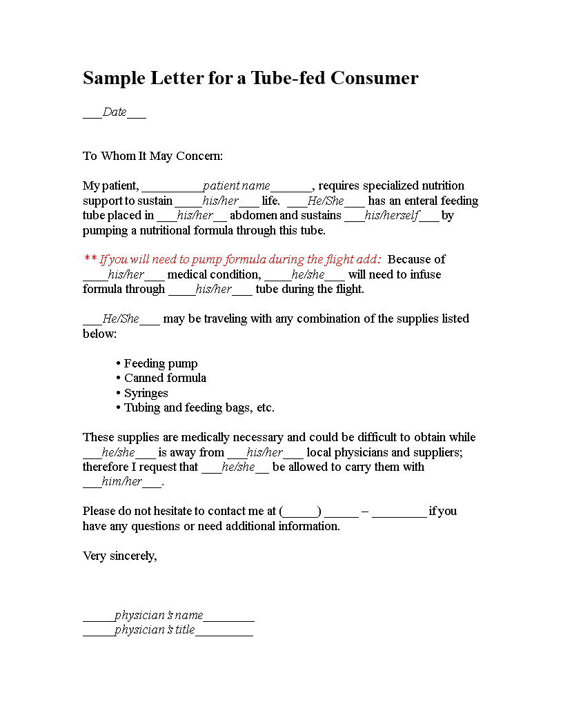 Professional 'To Whom It May Concern' Letter Template