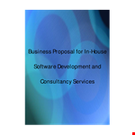 Software Development Business Plan example document template